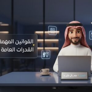 القوانين المهمه لاختبار القدرات العامة ( ثانوي )