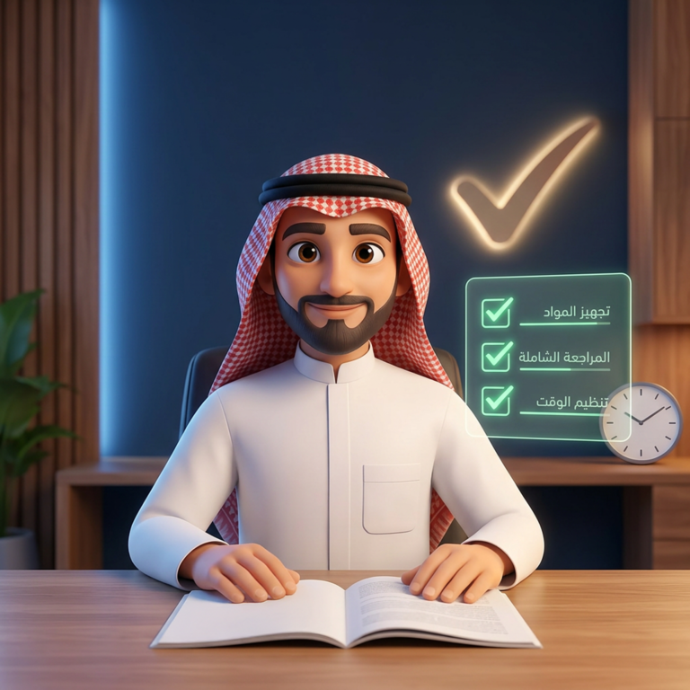 .نصائح قبل التحصيلي الفترة الأولى بـ 5 أيام – كيف تدخل الامتحان بثقة