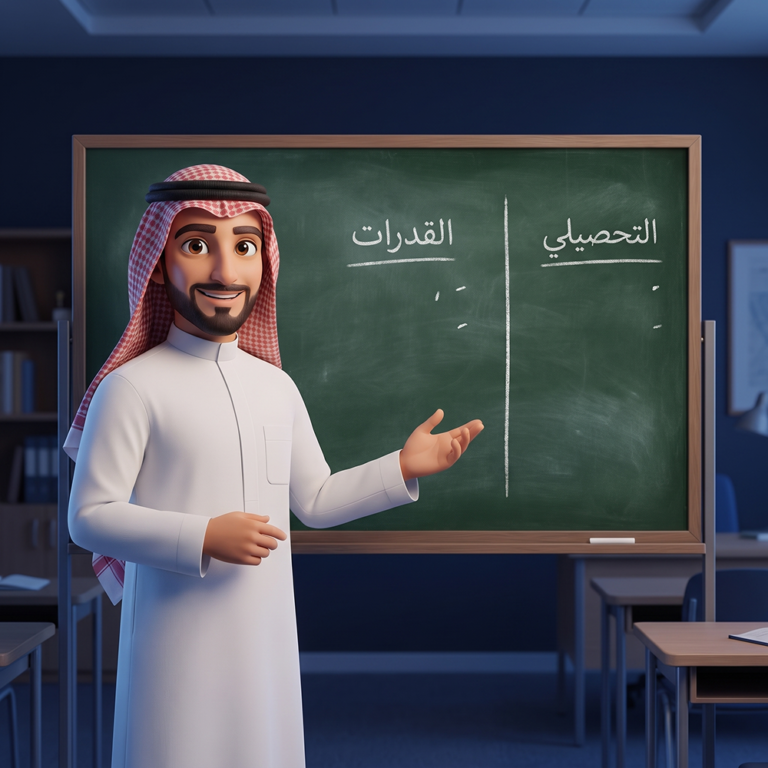 الفرق بين القدرات والتحصيلي وأثرهما على قبولك